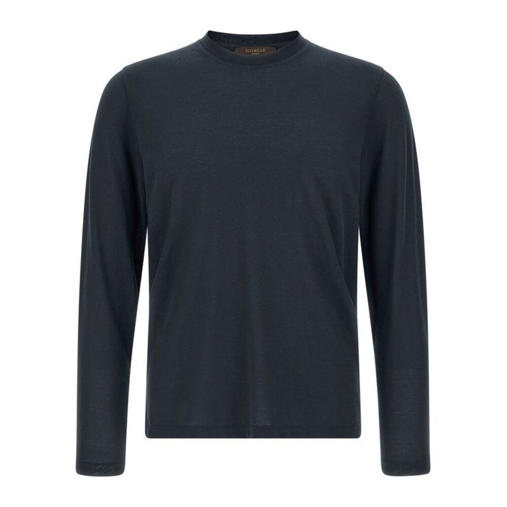 ZANONE Blue Cotton Men's T-Shirt